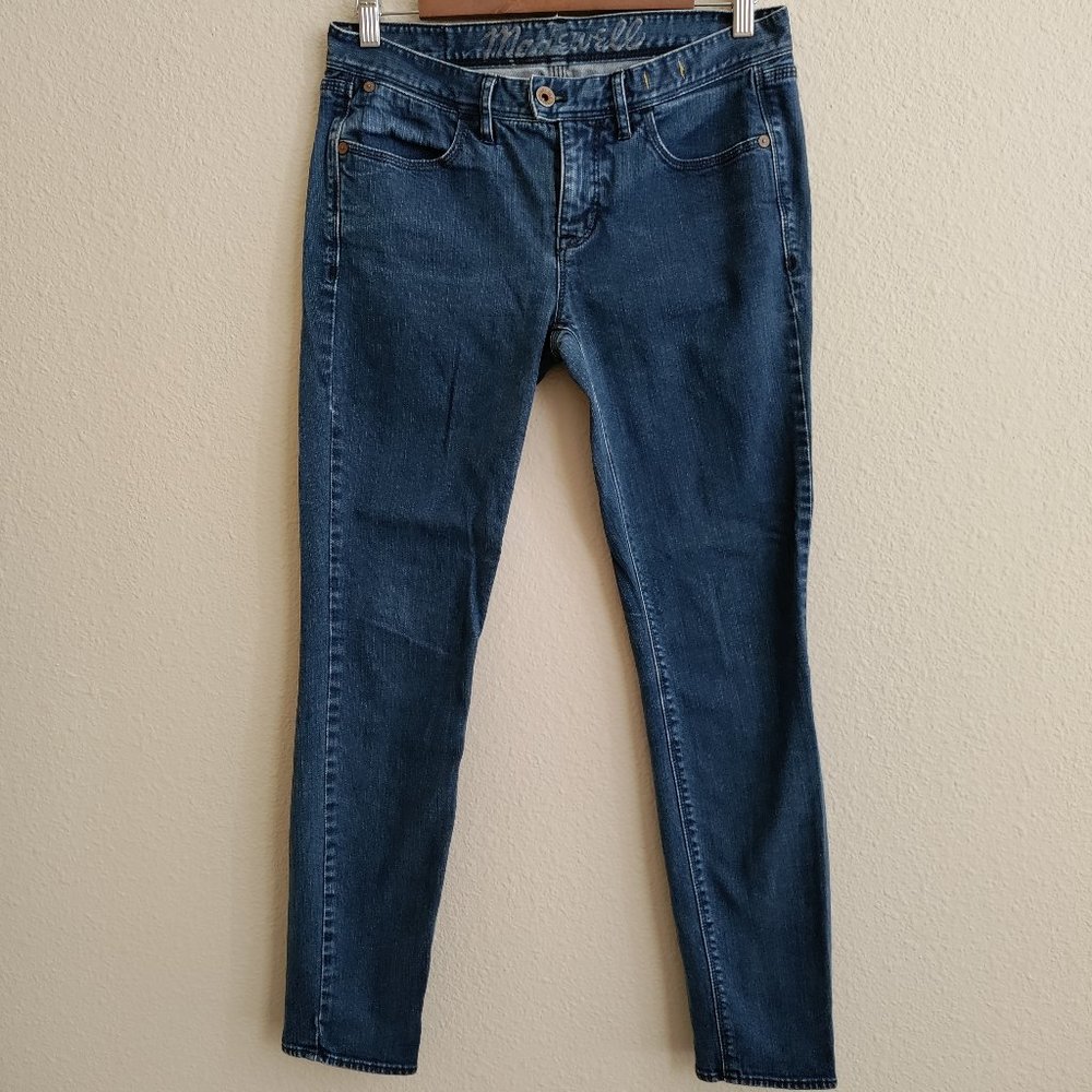 Madewell Dark Skinny Ankle Jeans Size 27